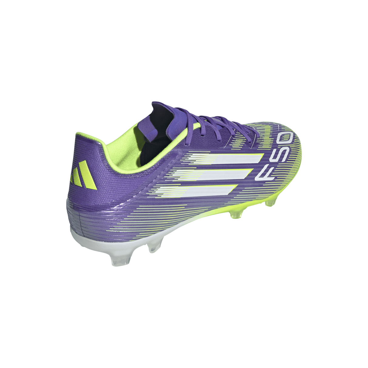 adidas F50 League Firm/Multi - Ground Soccer Cleats - Purple/White/Lemon - Best Buy Soccer