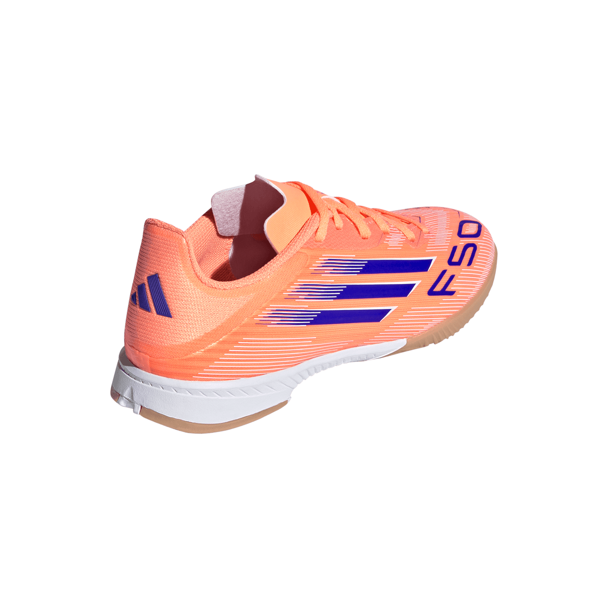 adidas F50 League IN Youth Soccer Shoes - Orange/Blue/White - Best Buy Soccer