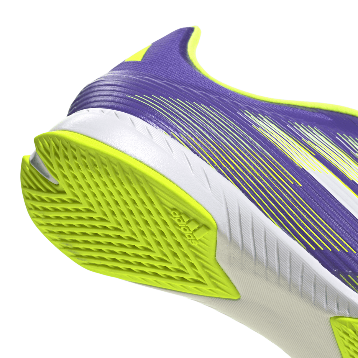 adidas F50 League Indoor Soccer Shoes - Purple/White/Lemon - Best Buy Soccer