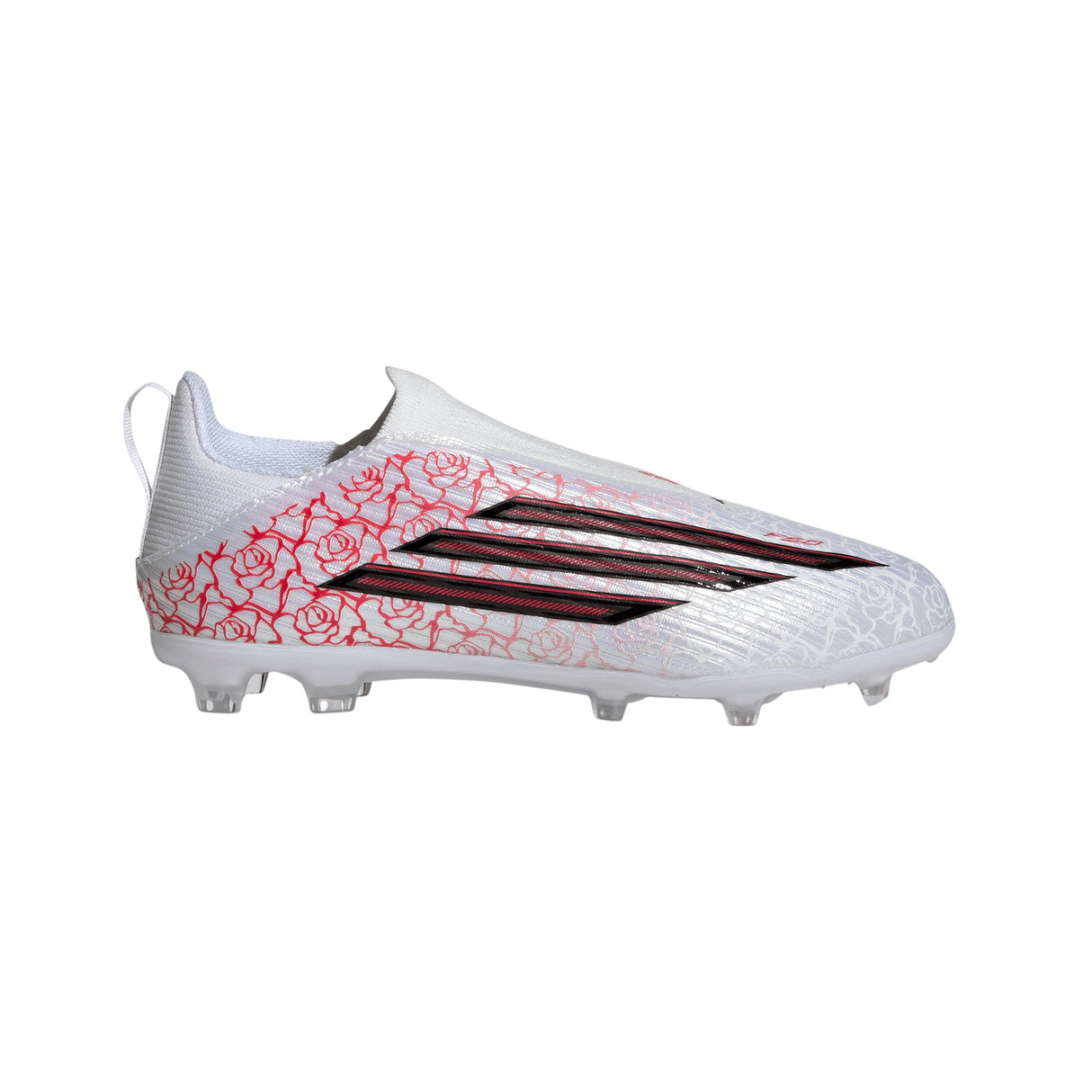 adidas F50 League Laceless FG Firm Ground Youth Soccer Cleats - White/Black/Red - Best Buy Soccer