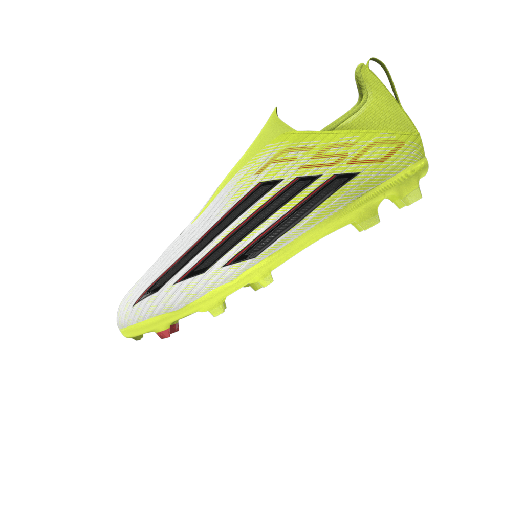 adidas F50 League Laceless FG/MG Firm Ground/Multi Ground Youth Soccer Cleats - Yellow/Black/Red - Best Buy Soccer