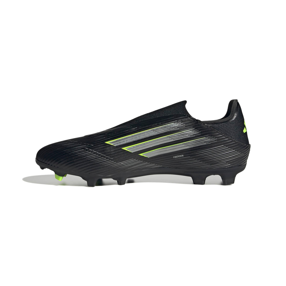 adidas F50 League Laceless FG/MG Men's Soccer Cleats - Black/IronMt/Lemon - Best Buy Soccer