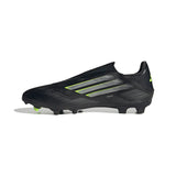 adidas F50 League Laceless FG/MG Men's Soccer Cleats - Black/IronMt/Lemon - Best Buy Soccer