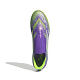 adidas F50 League Laceless FG/MG Men's Soccer Cleats - Purple/White/Lemon - Best Buy Soccer