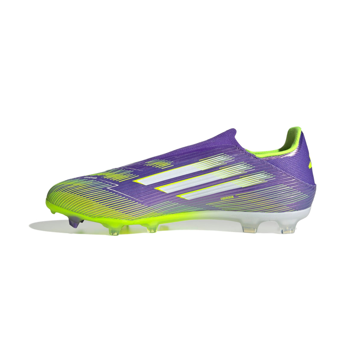 adidas F50 League Laceless FG/MG Men's Soccer Cleats - Purple/White/Lemon - Best Buy Soccer
