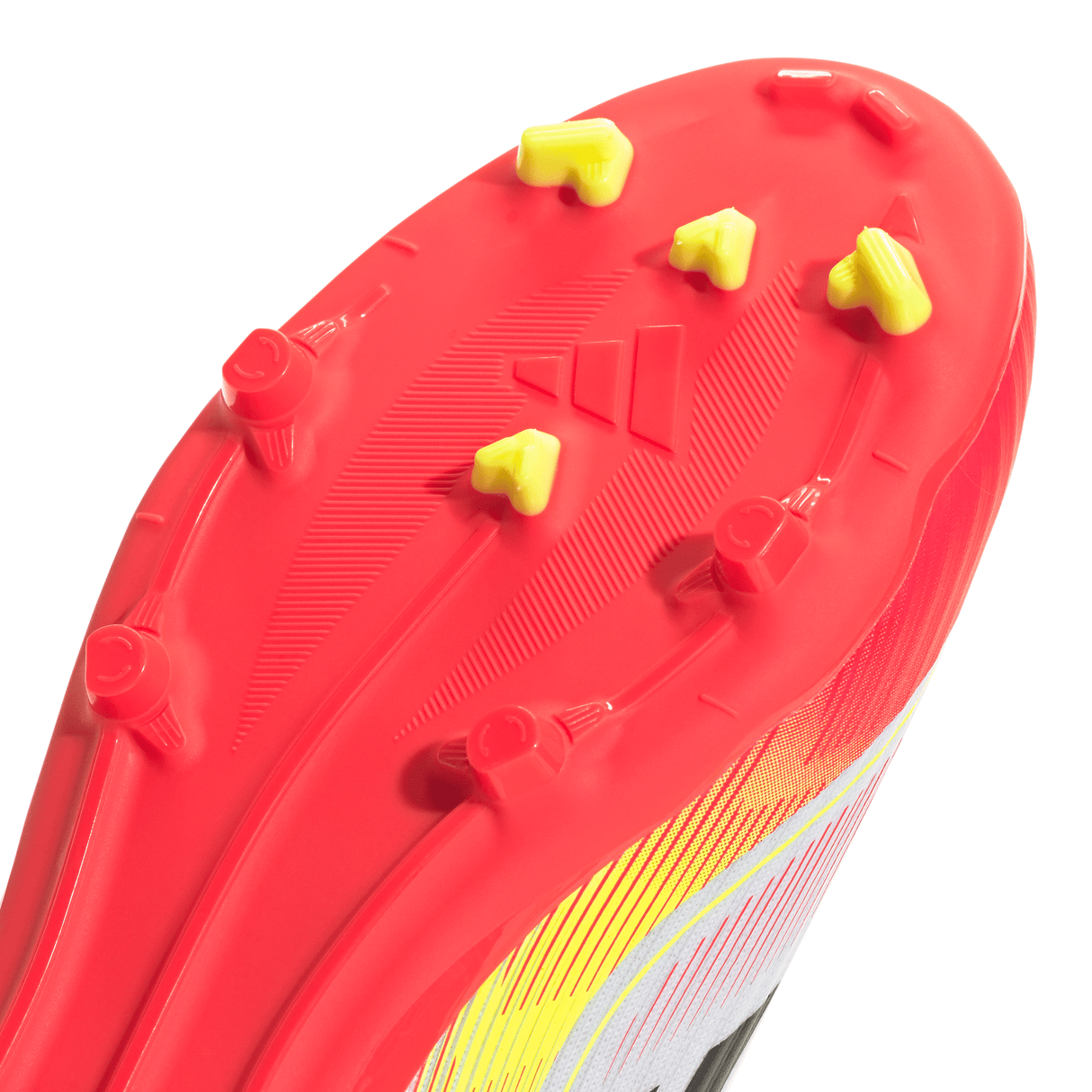 adidas F50 League Laceless FG/MG Youth Soccer Cleats - White/Black/Yellow - Best Buy Soccer