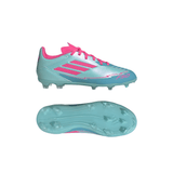 adidas F50 League Messi Firm/Multi - Ground Boots Junior Flash Aqua/Lucid Pink/Lucid Cyan - Best Buy Soccer