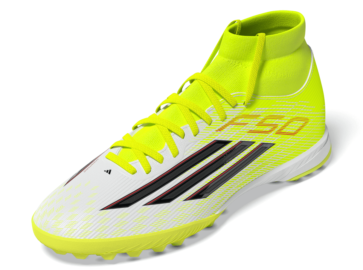 adidas F50 League Mid Cut TF Turf Men's Soccer Cleats - Yellow/Black/Red - Best Buy Soccer