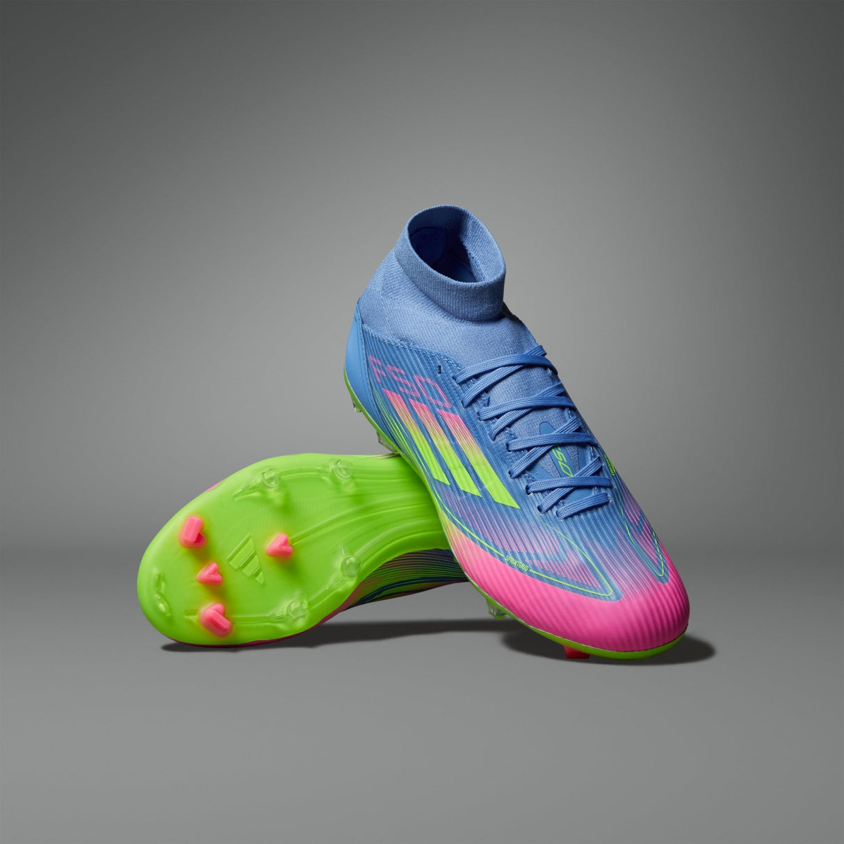 adidas F50 League Mid Firm/Multi - Ground Boots Women's Blue - Best Buy Soccer