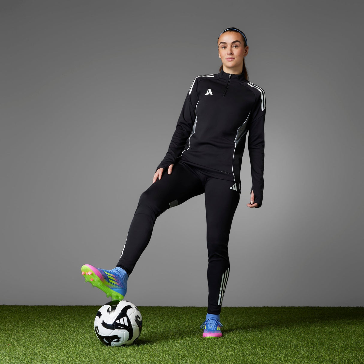 adidas F50 League Mid Firm/Multi - Ground Boots Women's Blue - Best Buy Soccer