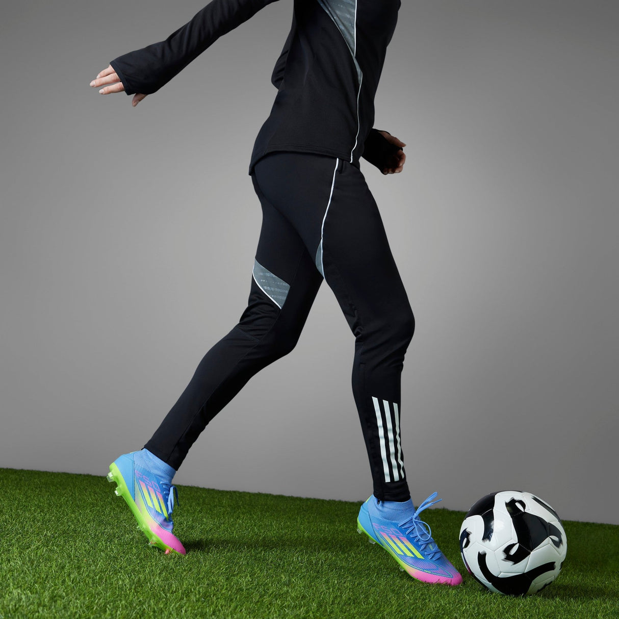 adidas F50 League Mid Firm/Multi - Ground Boots Women's Blue - Best Buy Soccer