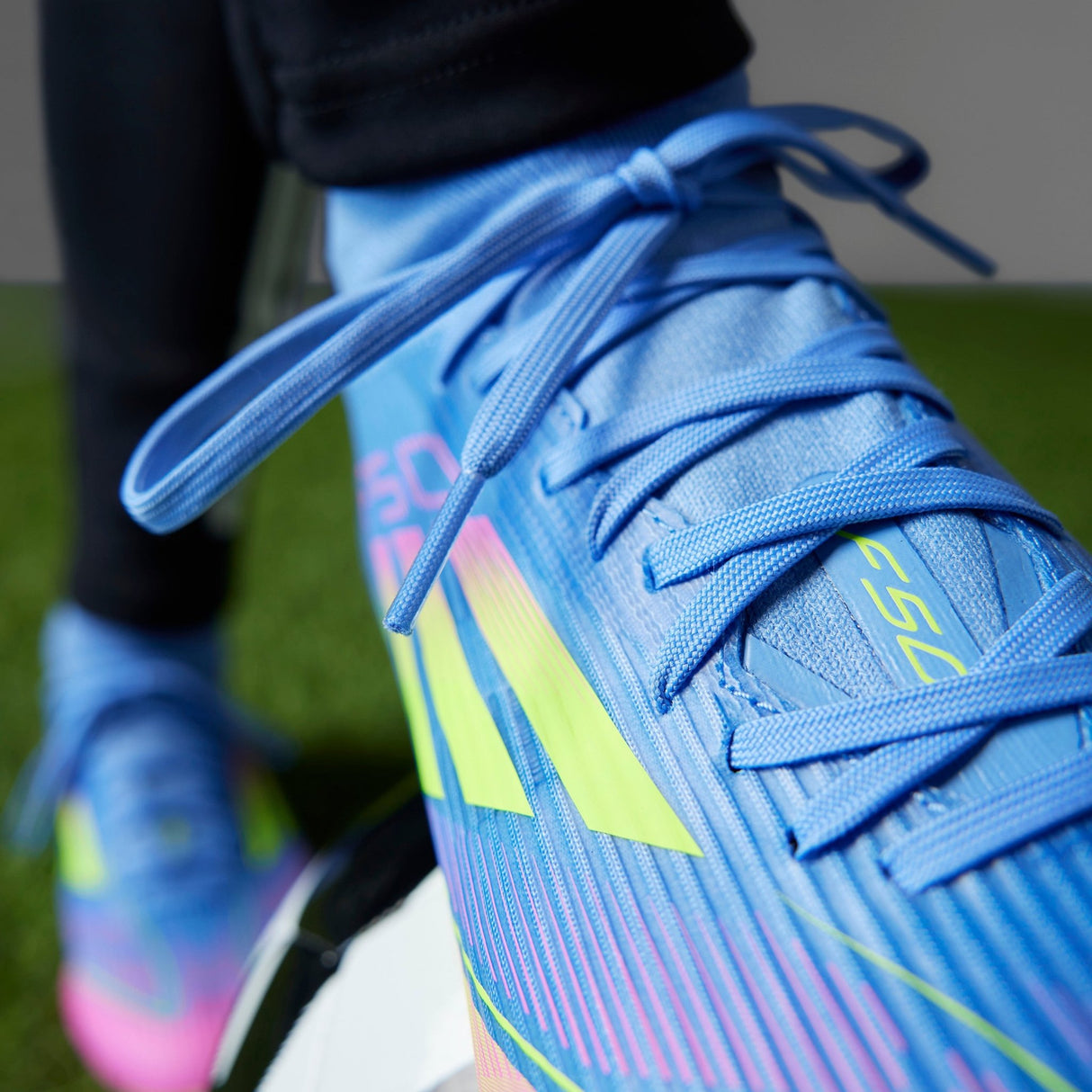 adidas F50 League Mid Firm/Multi - Ground Boots Women's Blue - Best Buy Soccer