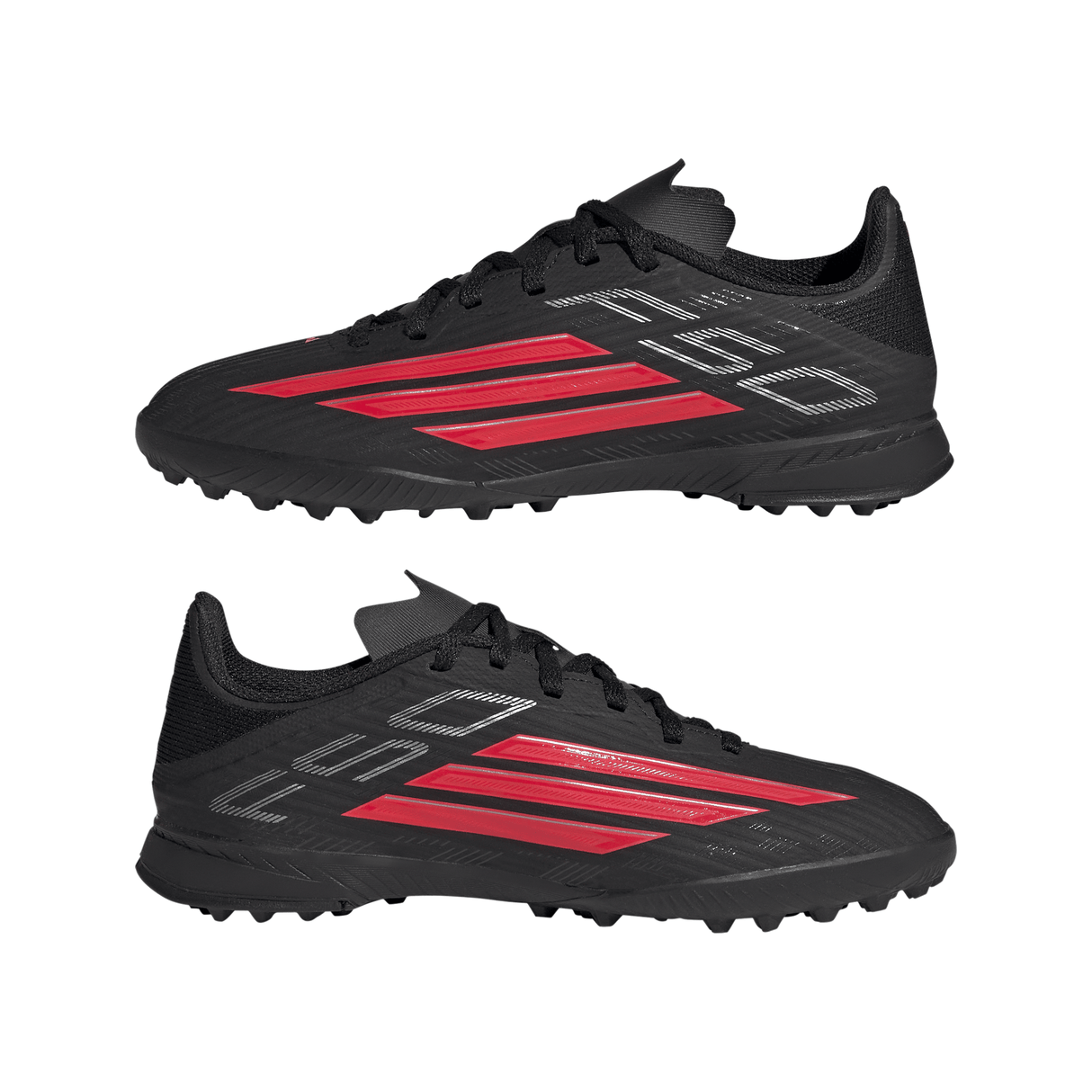 adidas F50 League TF Turf Youth Soccer Cleats - Black/Red - Best Buy Soccer