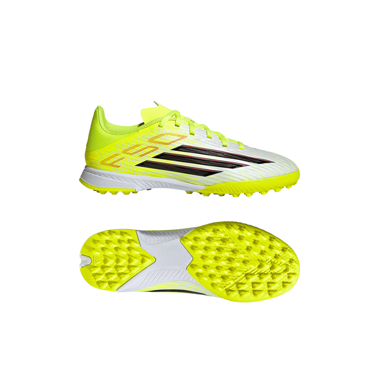 adidas F50 League TF Turf Youth Soccer Cleats - Yellow/Black/Red - Best Buy Soccer