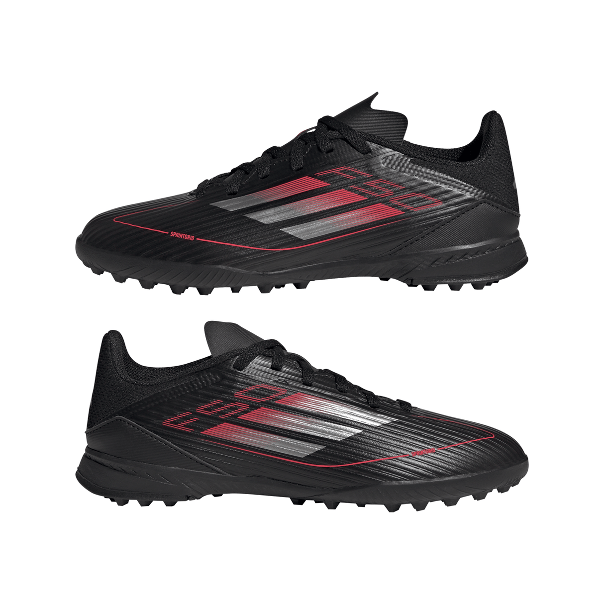 adidas F50 League Turf Boots Kids Black/Iron - Best Buy Soccer
