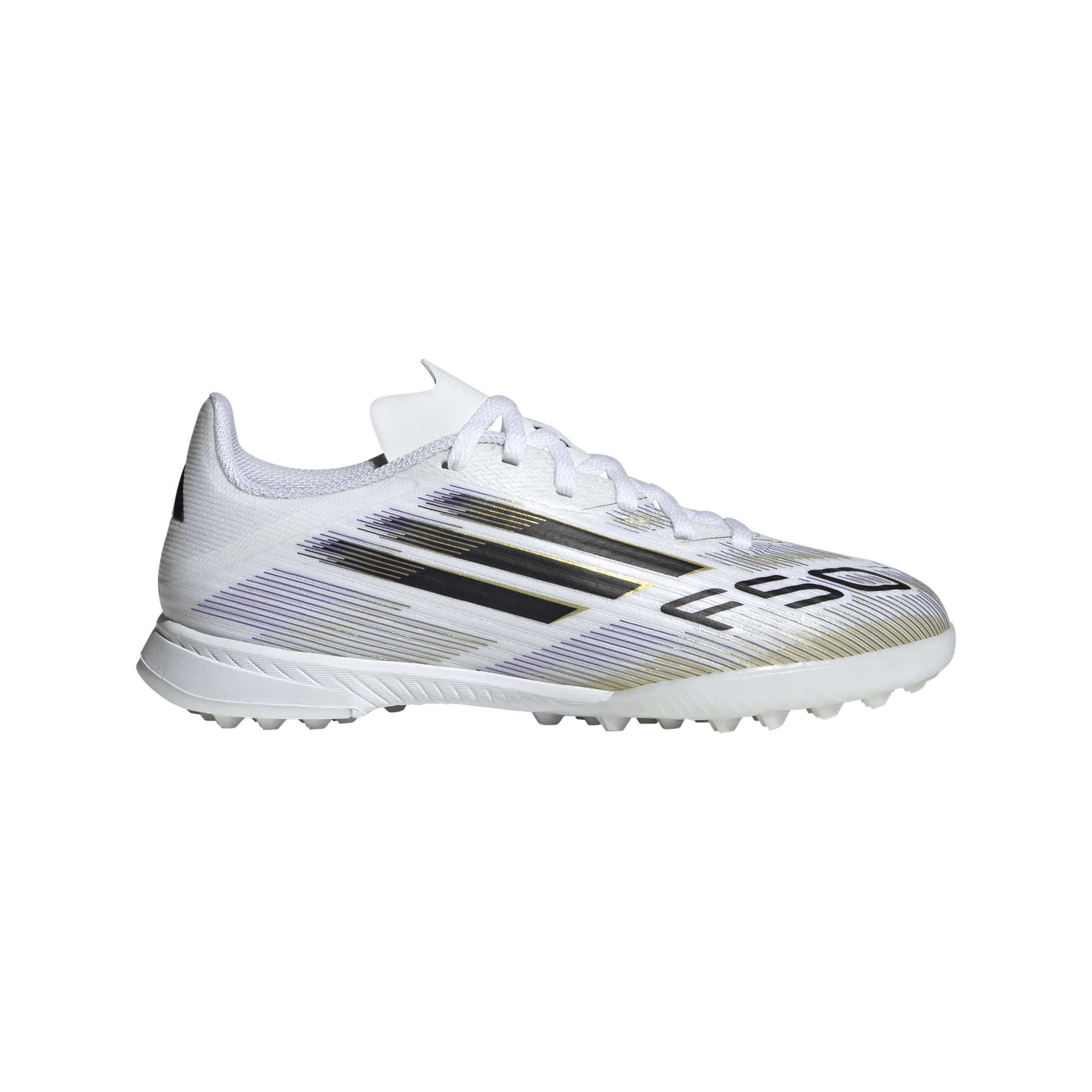 adidas F50 League Turf Boots Kids White/Black - Best Buy Soccer
