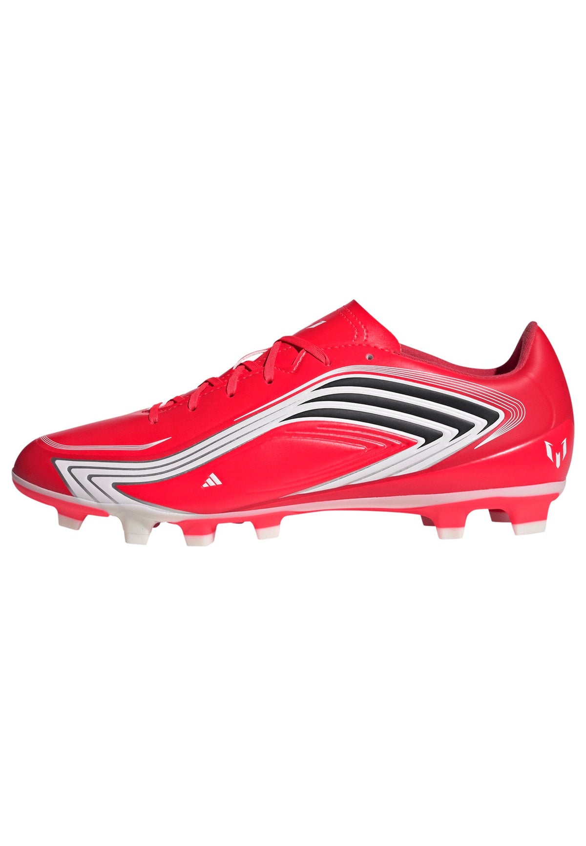 adidas F50 Messi Club FG/MG Firm Ground/Multi Ground Men's Soccer Cleats - Red/Black - Best Buy Soccer