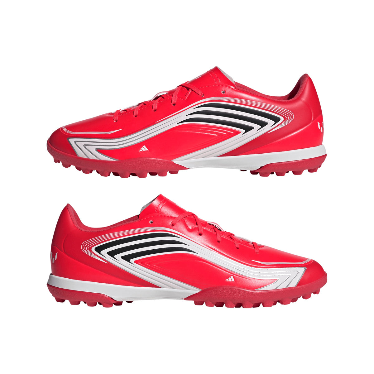 adidas F50 Messi Club TF Turf Men's Soccer Cleats - Red/Black - Best Buy Soccer