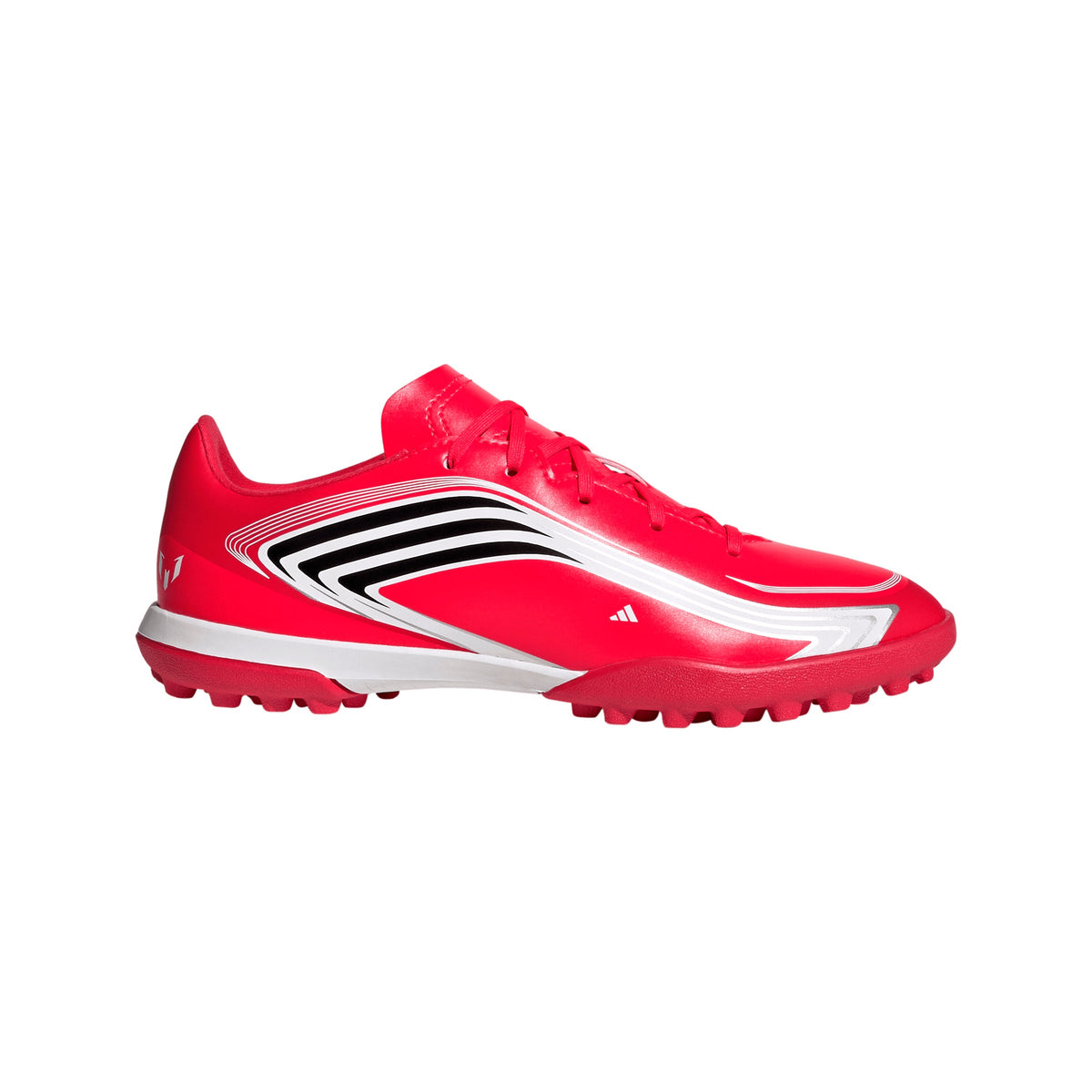 adidas F50 Messi Club TF Turf Youth Soccer Cleats - Red/Black - Best Buy Soccer