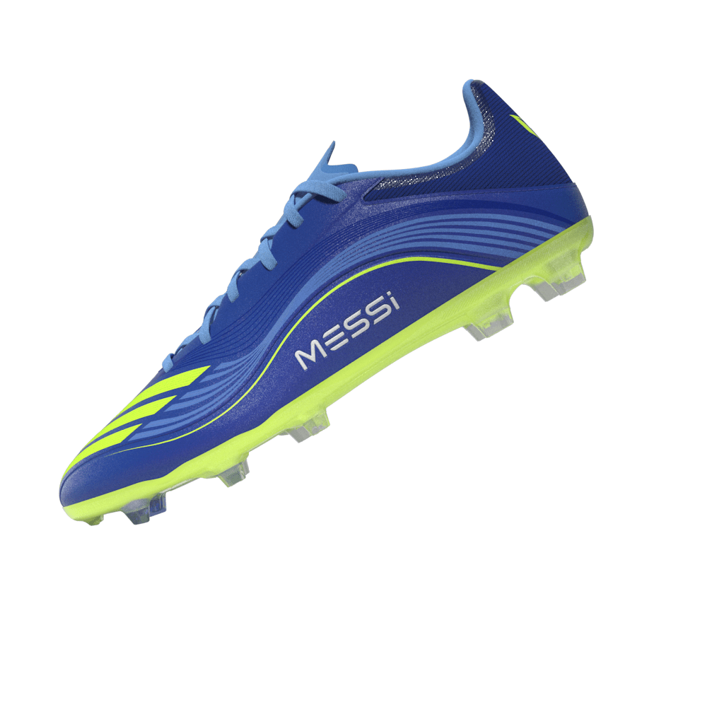 adidas F50 Messi League FG/MG Men's Soccer Cleats - Royal Blue/Yellow/Blue - Best Buy Soccer