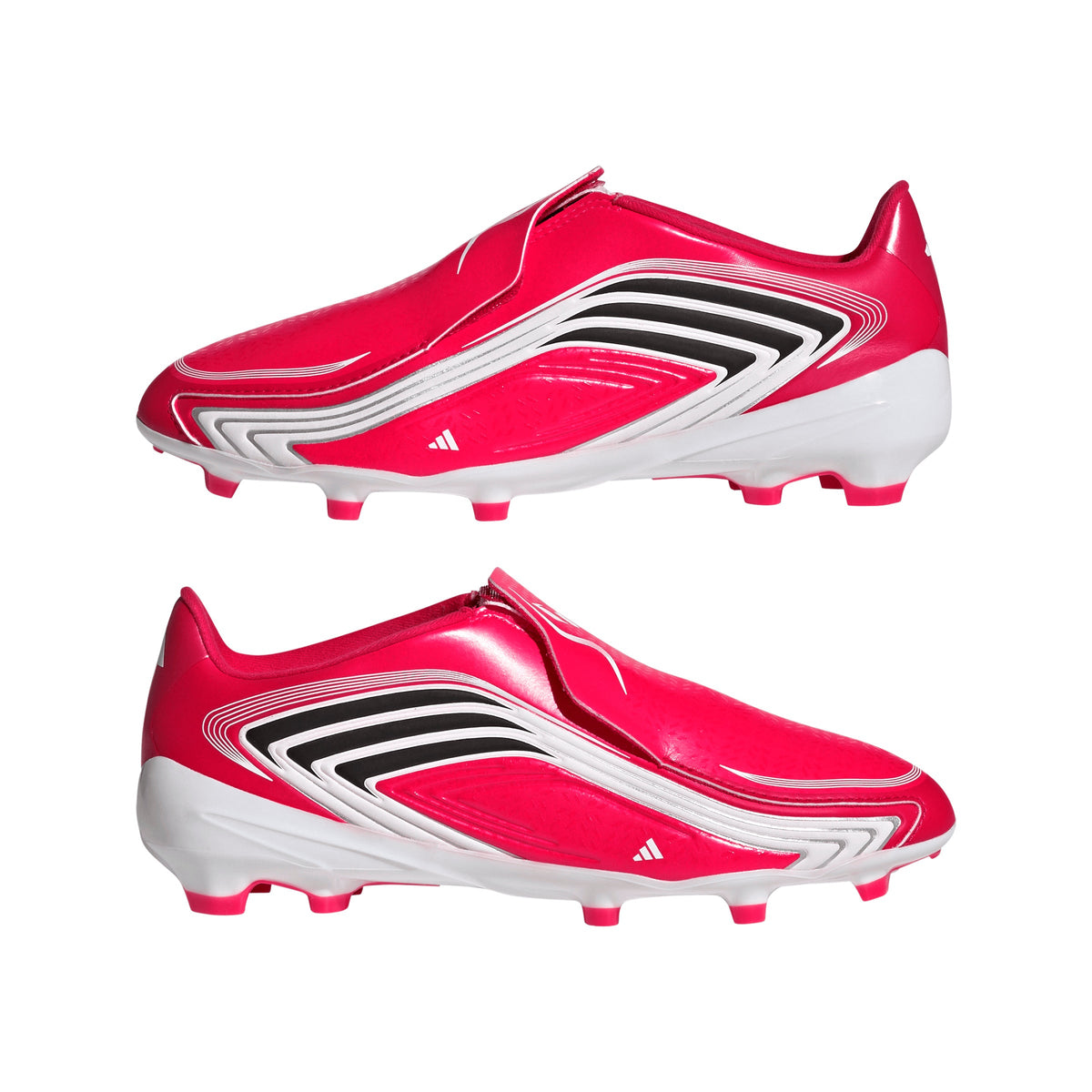 adidas F50 Messi League Laceless FG Firm Ground Youth Soccer Cleats - Red/Black - Best Buy Soccer