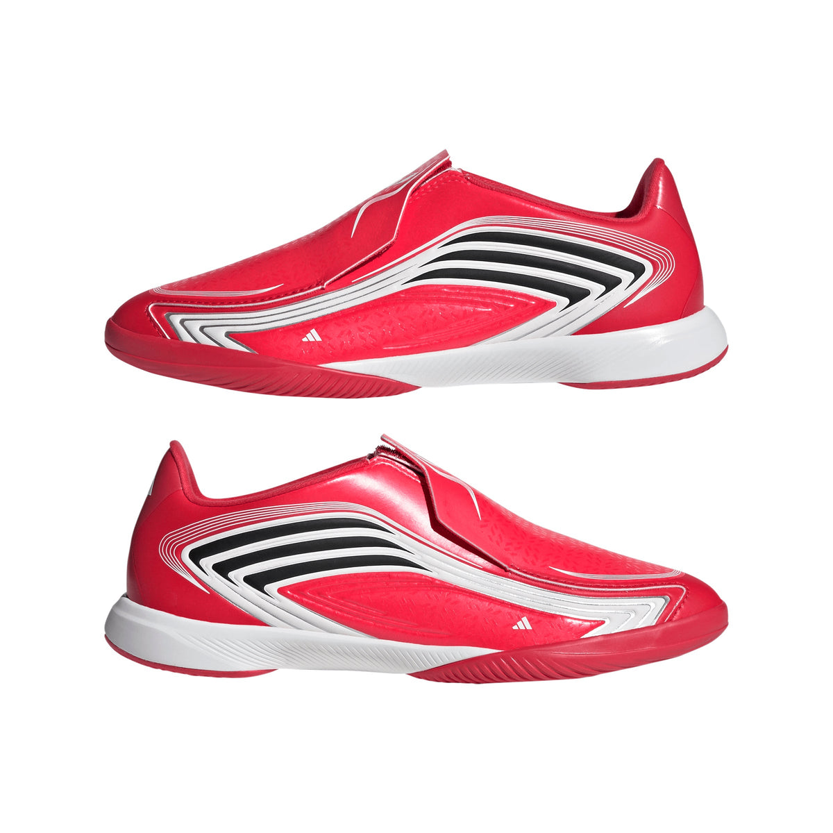 adidas F50 Messi League Laceless IN Indoor Youth Soccer Shoes - Red/Black - Best Buy Soccer