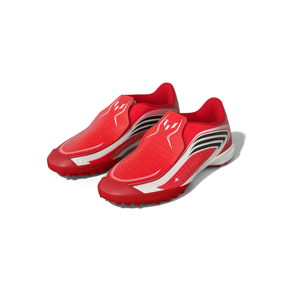 adidas F50 Messi League Laceless TF Turf Youth Soccer Cleats - Red/Black - Best Buy Soccer