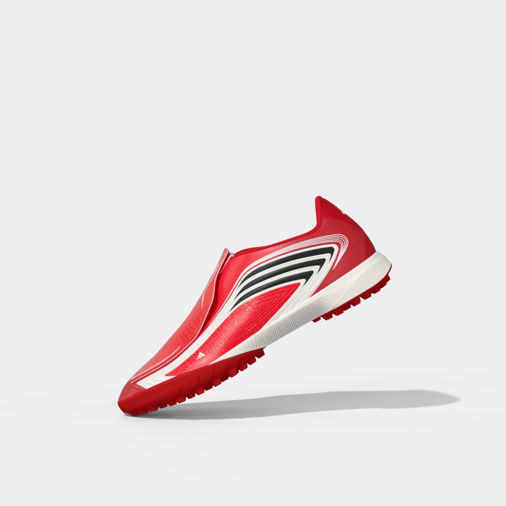 adidas F50 Messi League Laceless TF Turf Youth Soccer Cleats - Red/Black - Best Buy Soccer