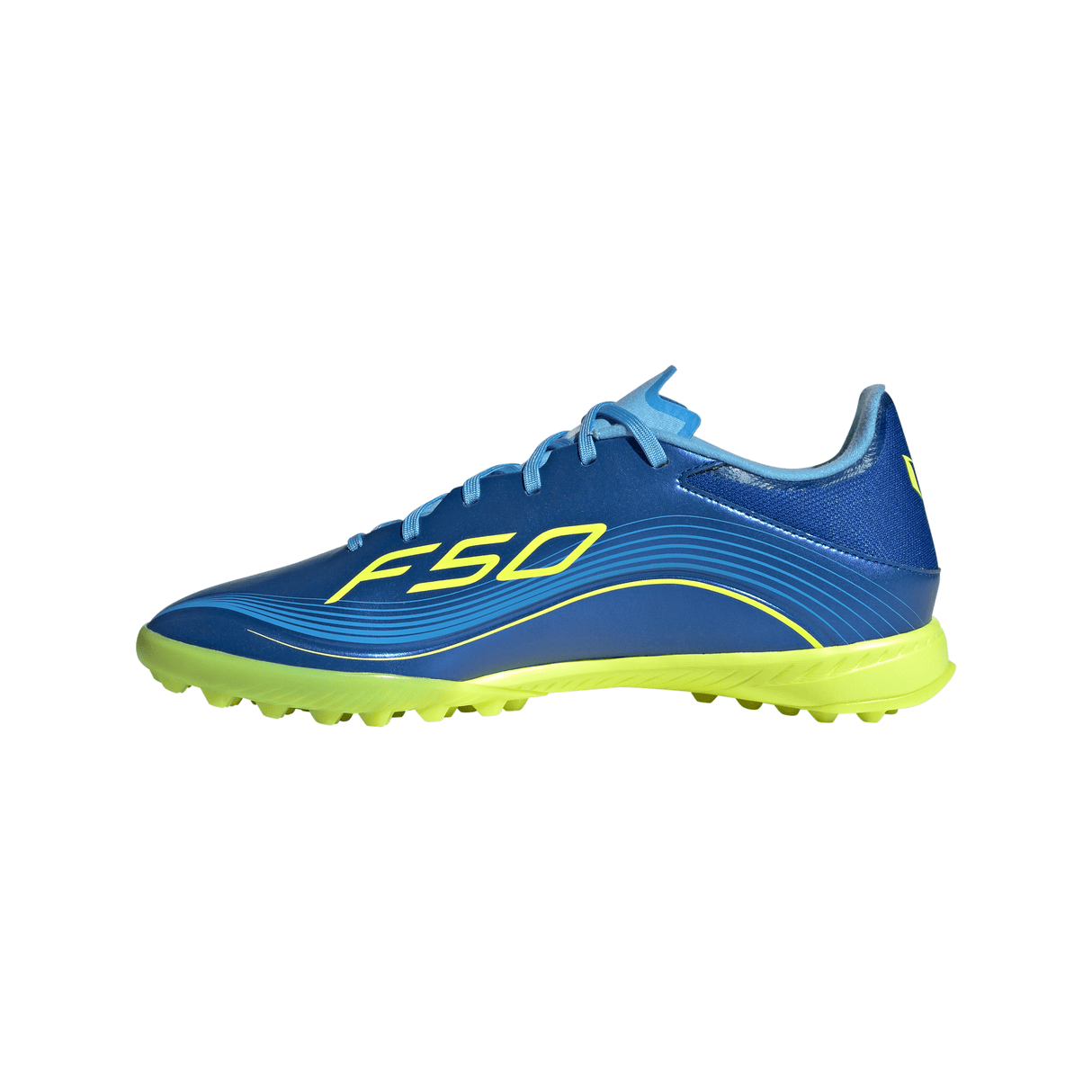 adidas F50 Messi League TF Men's Soccer Cleats - Royal Blue/Yellow/Blue - Best Buy Soccer