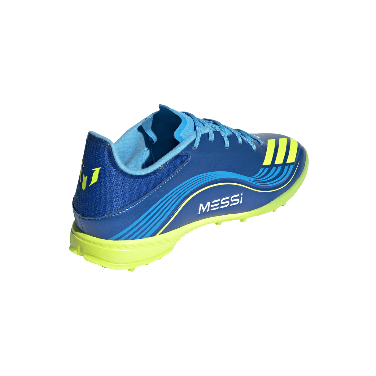 adidas F50 Messi League TF Men's Soccer Cleats - Royal Blue/Yellow/Blue - Best Buy Soccer