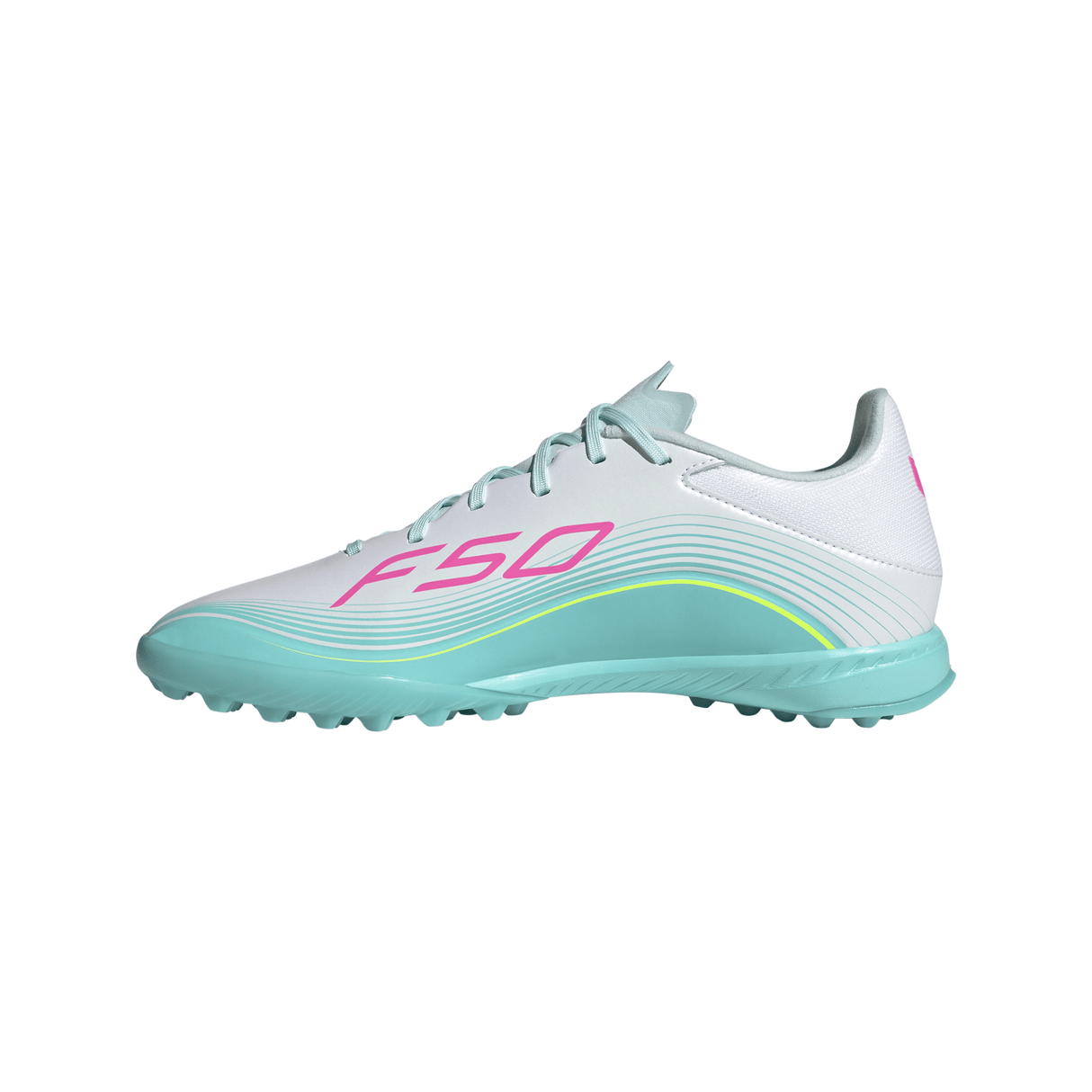 adidas F50 Messi League TF Turf Men's Soccer Cleats - White/Pink - Best Buy Soccer