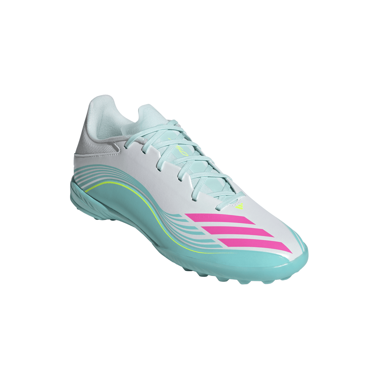 adidas F50 Messi League TF Turf Men's Soccer Cleats - White/Pink - Best Buy Soccer