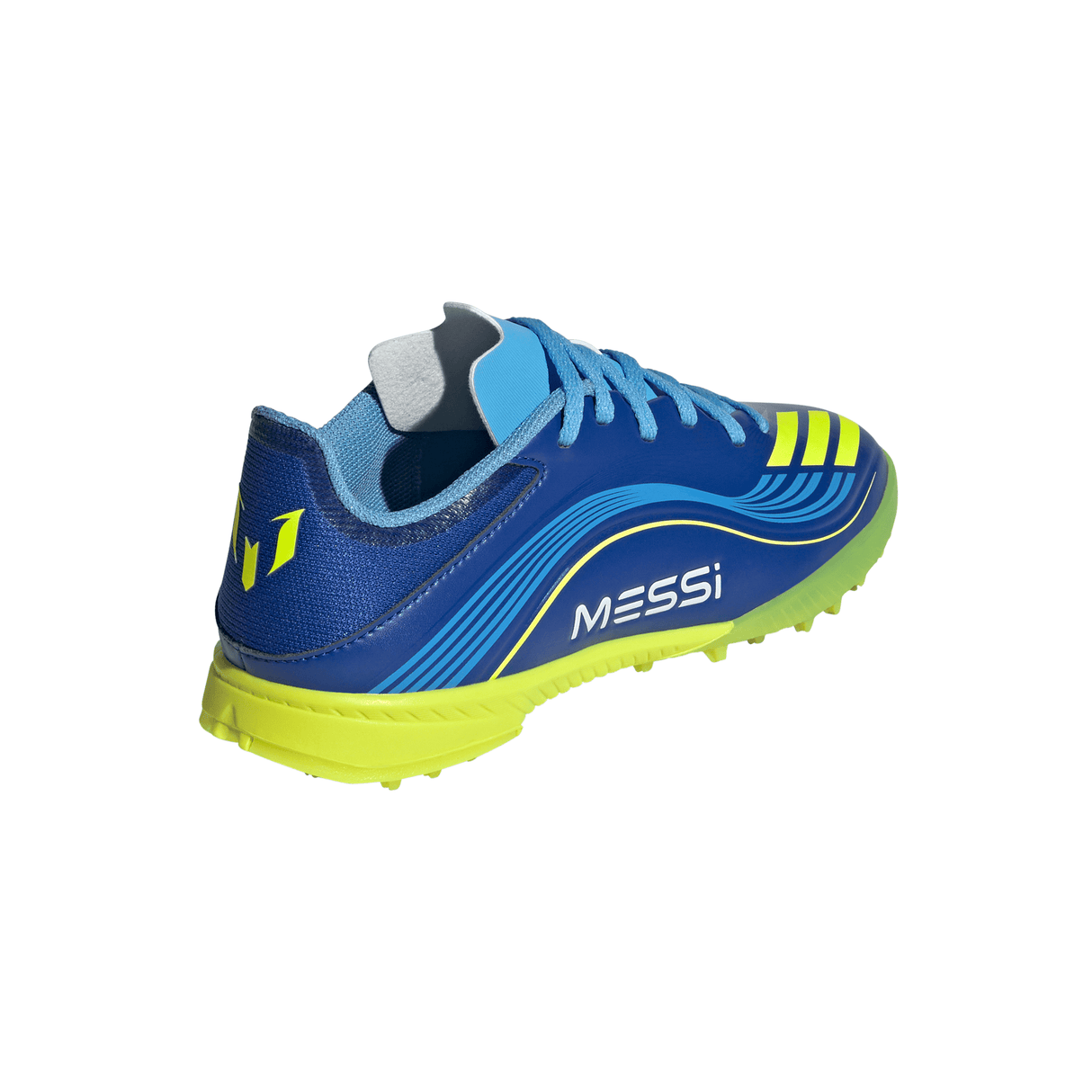 adidas F50 Messi League TF Youth Soccer Cleats - Royal Blue/Yellow/Blue - Best Buy Soccer