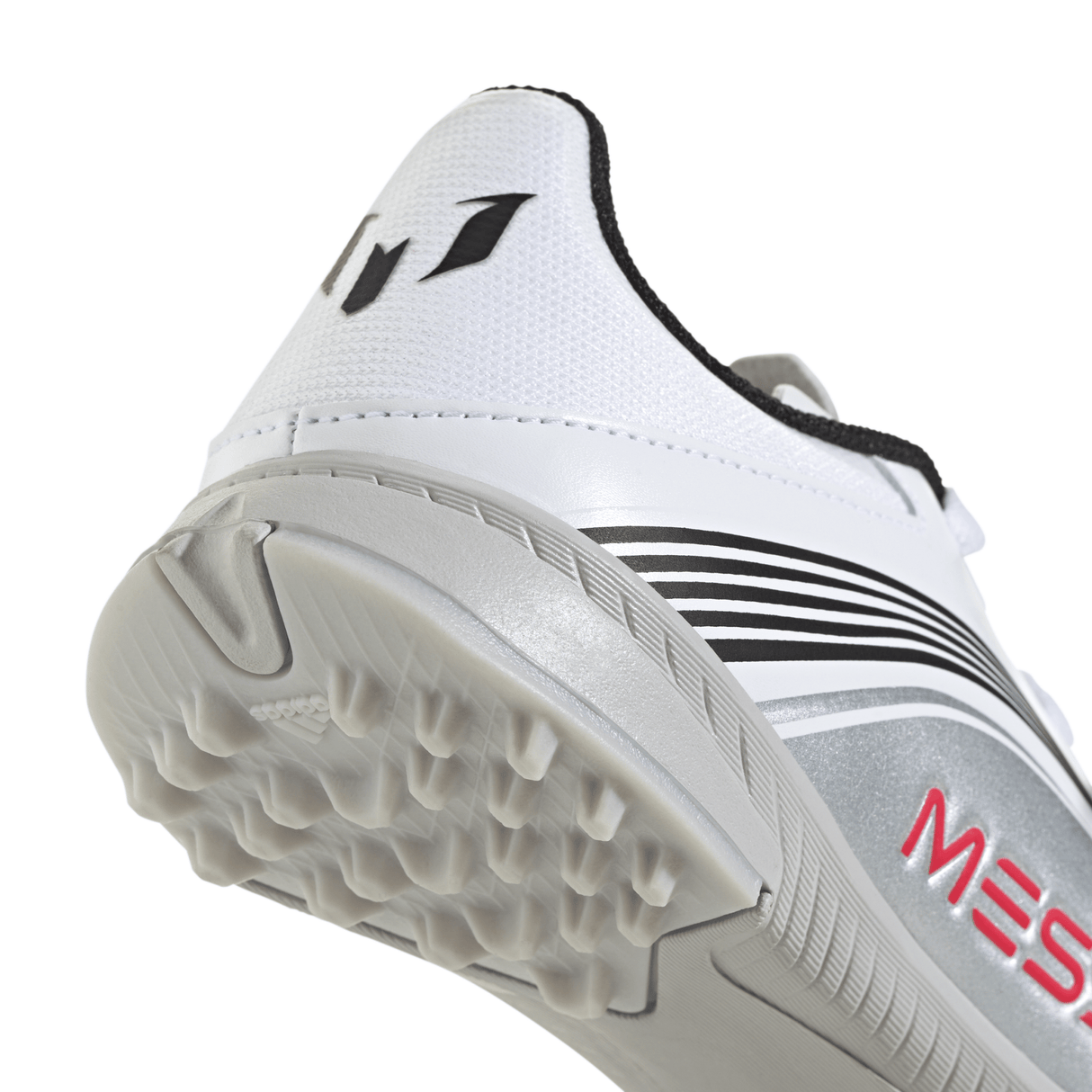adidas F50 Messi League Turf Youth Soccer Cleats - White/Red/Silver - Best Buy Soccer