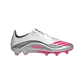 adidas F50 Messi Pro Firm Ground Soccer Cleats - White/Red/Silver - Best Buy Soccer