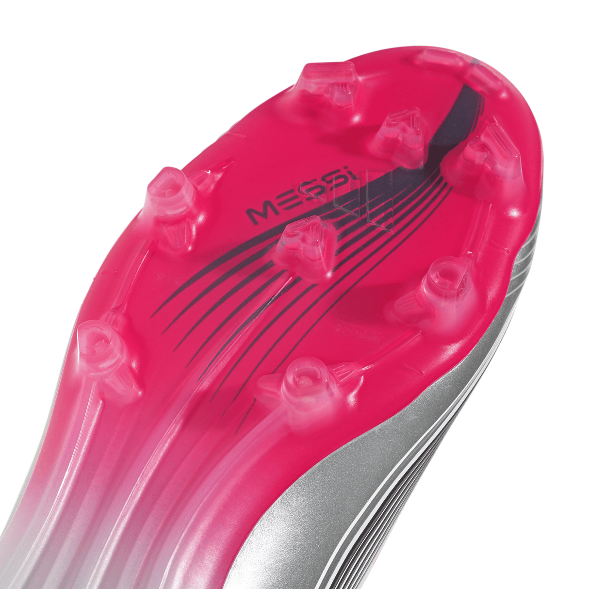 adidas F50 Messi Pro Firm Ground Soccer Cleats - White/Red/Silver - Best Buy Soccer