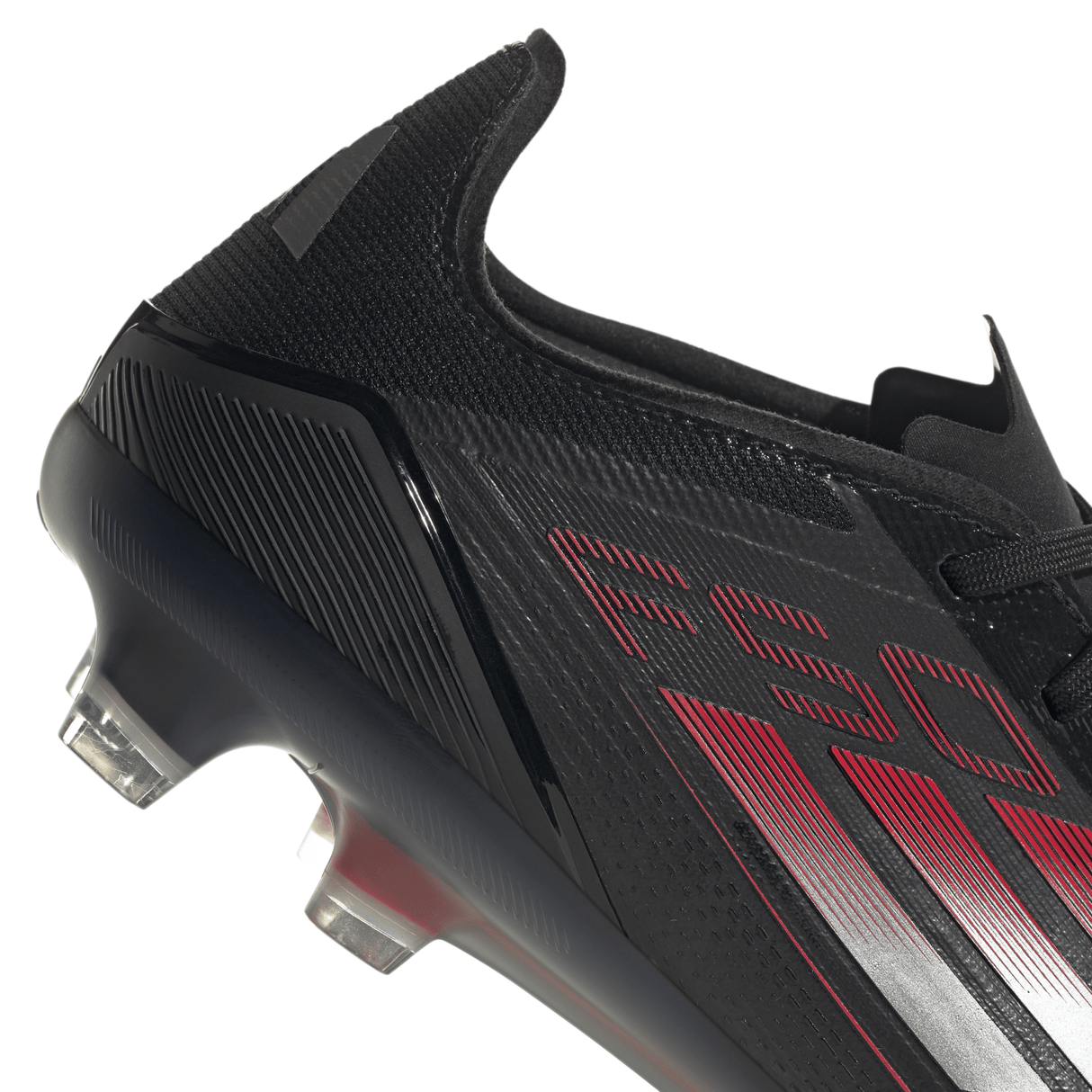 adidas F50 Pro Firm Ground Boots Black/Red - Best Buy Soccer