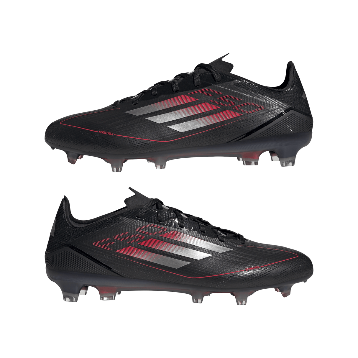 adidas F50 Pro Firm Ground Boots Black/Red - Best Buy Soccer