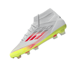 adidas F50 Pro Mid Firm Ground Boots White/Red - Best Buy Soccer