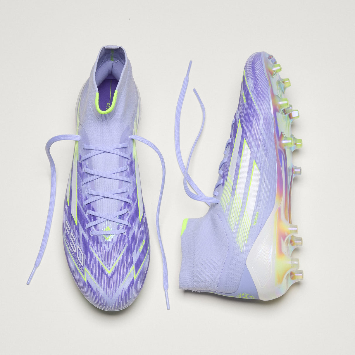 adidas F50 Sparkfusion Elite Mid Firm Ground/Artificial Women's Soccer Cleats- Vioton/Lemon - Best Buy Soccer
