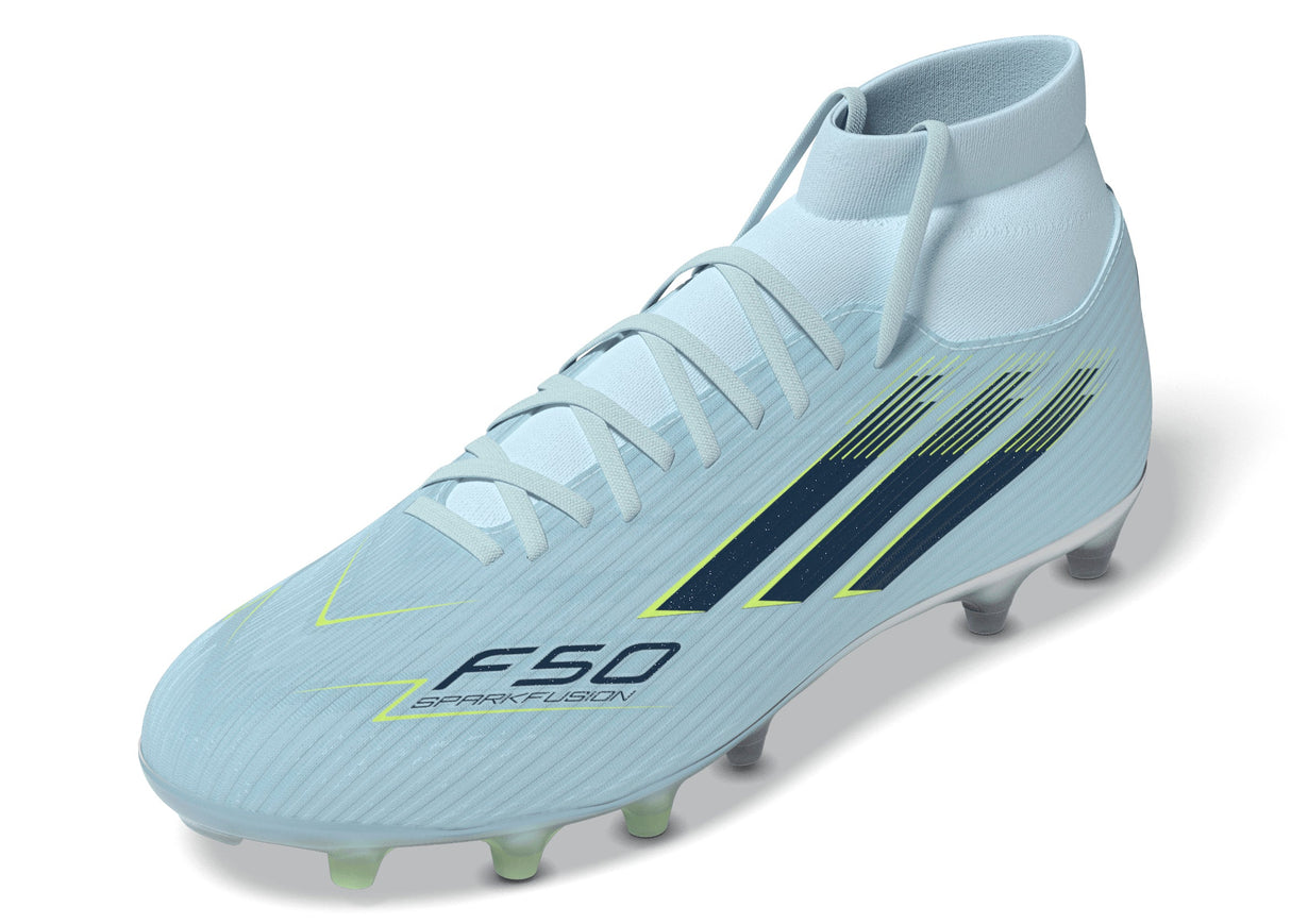 adidas F50 SparkFusion League Mid Cut FG/AG Firm Ground/Artificial Ground Women's Soccer Cleats - Blue - Best Buy Soccer