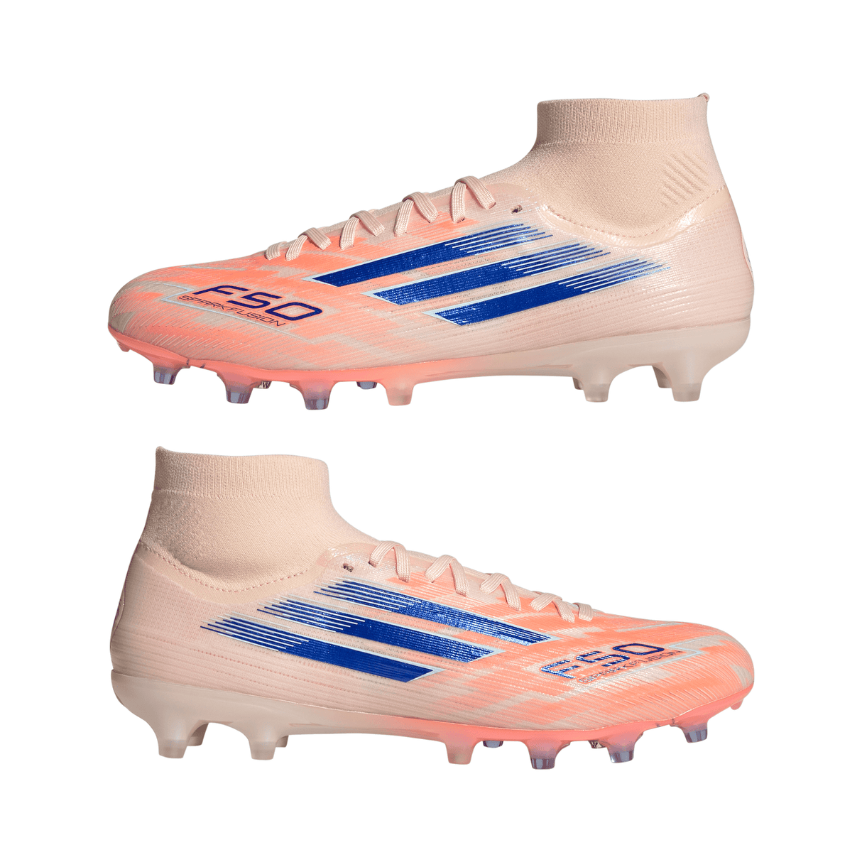 adidas F50 SparkFusion Pro FG/AG Women's Soccer Cleats - Orange/Blue - Best Buy Soccer