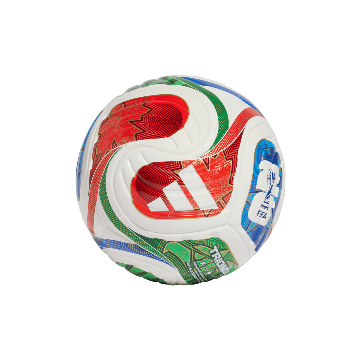 adidas FIFA World Cup 26™ Trionda Mini Soccer Ball - White/Blue/Red - Best Buy Soccer
