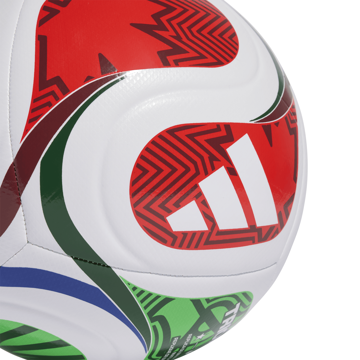adidas FIFA World Cup 26™ Trionda Training Soccer Ball - White/Blue/Red - Best Buy Soccer