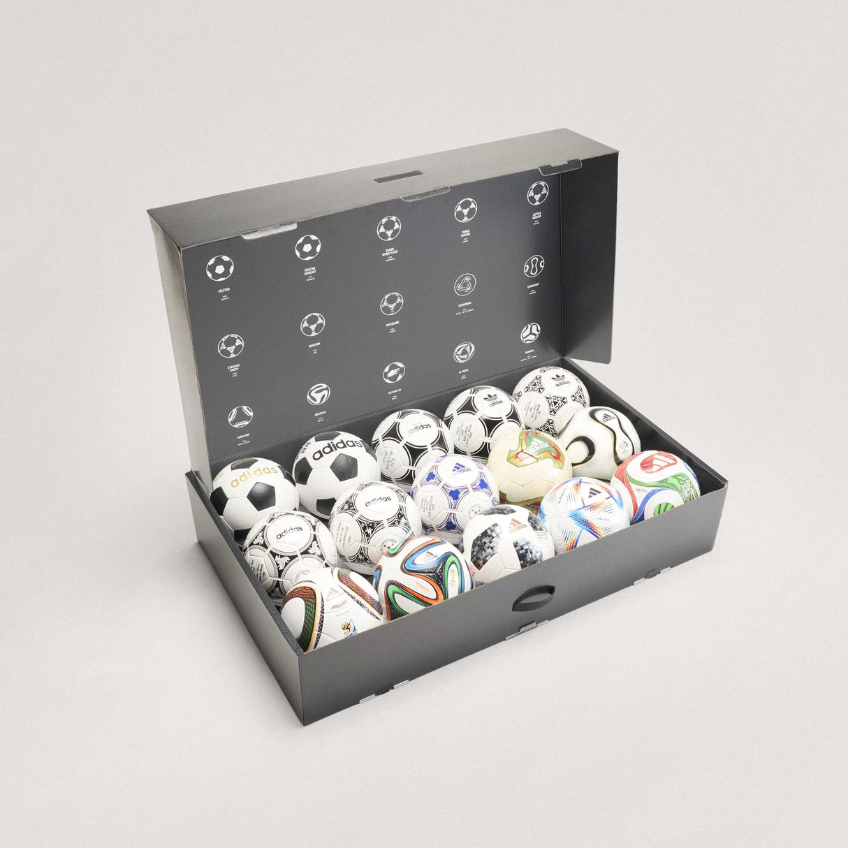 adidas FIFA World Cup Historical Pro Ball Set- Multicolor - Best Buy Soccer