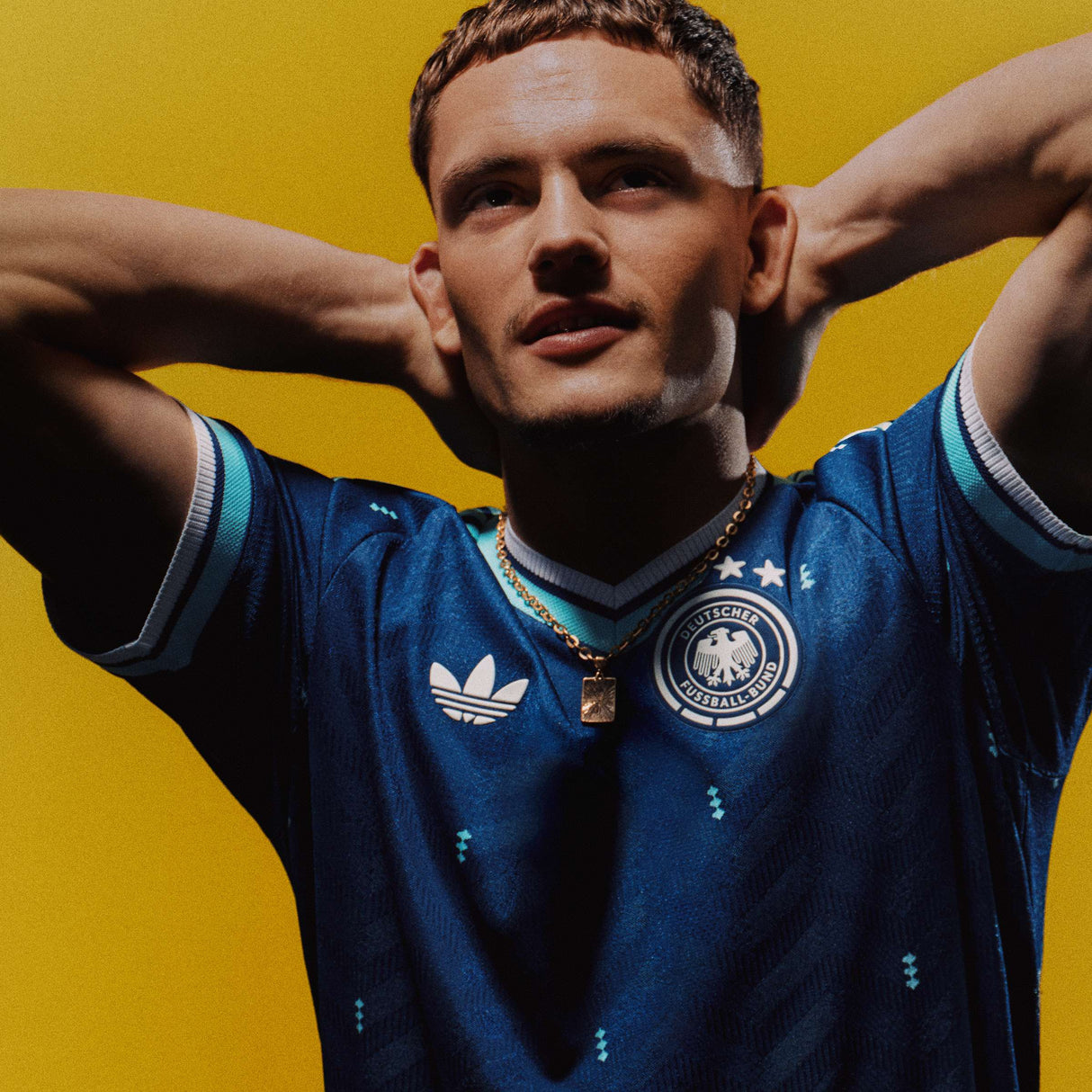adidas Germany Away Authentic Men's Soccer Jersey 2026 - Navy - Best Buy Soccer