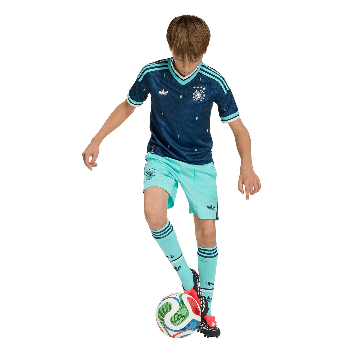 adidas Germany Away Youth Soccer Jersey 2026 - Navy - Best Buy Soccer