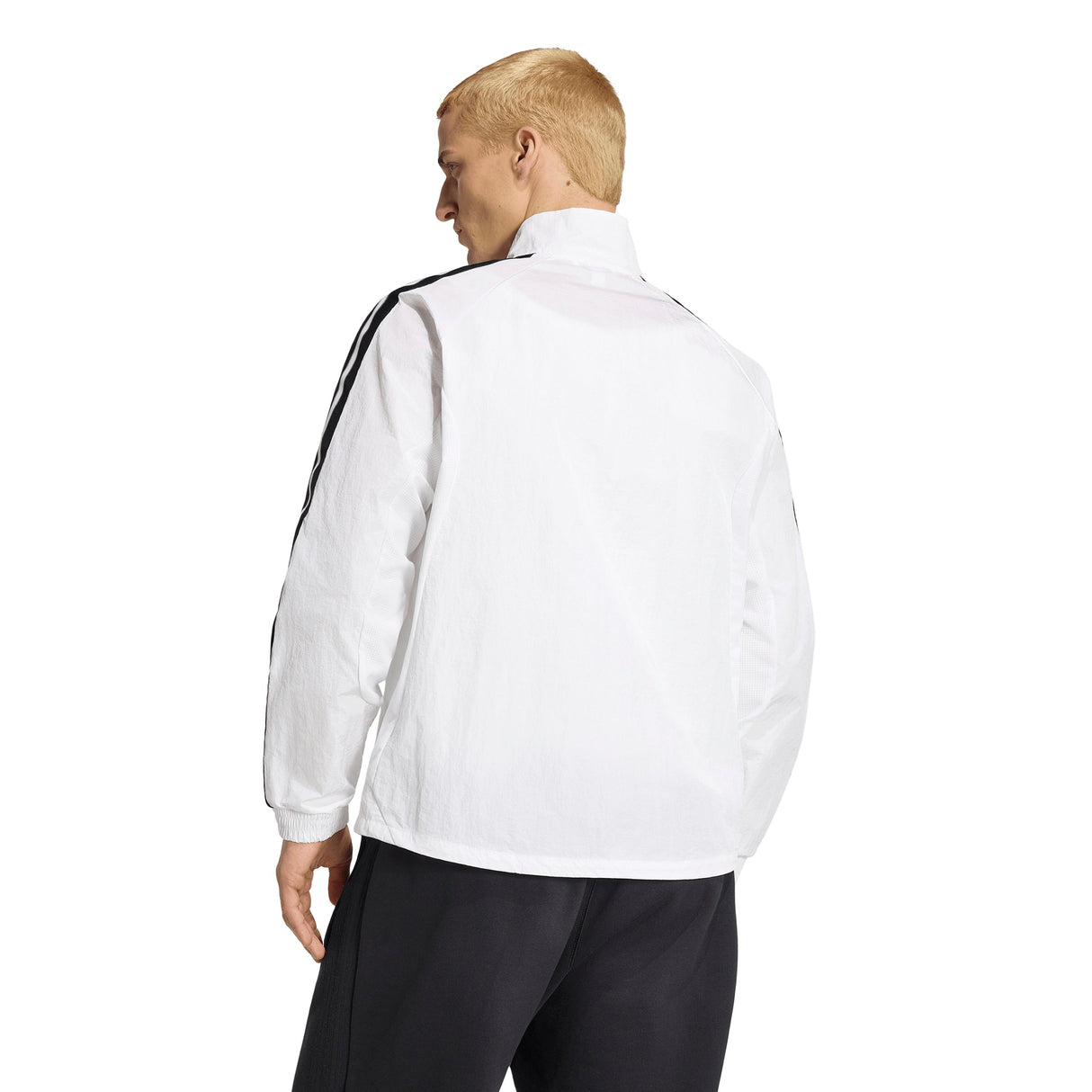 adidas Germany Home Anthem Men's Soccer Jacket - White/Black - Best Buy Soccer