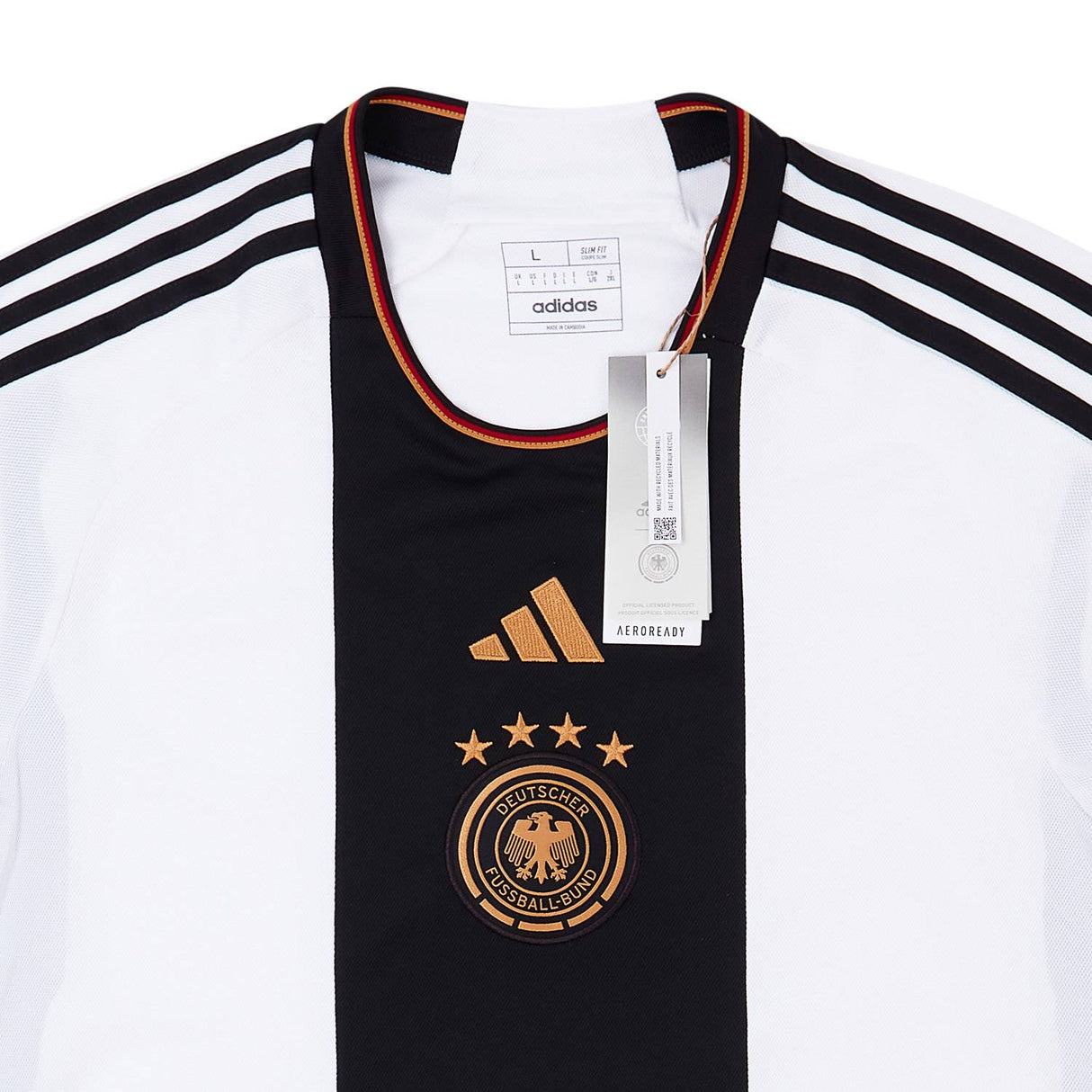 adidas Germany Home Jersey 22 - White - Best Buy Soccer