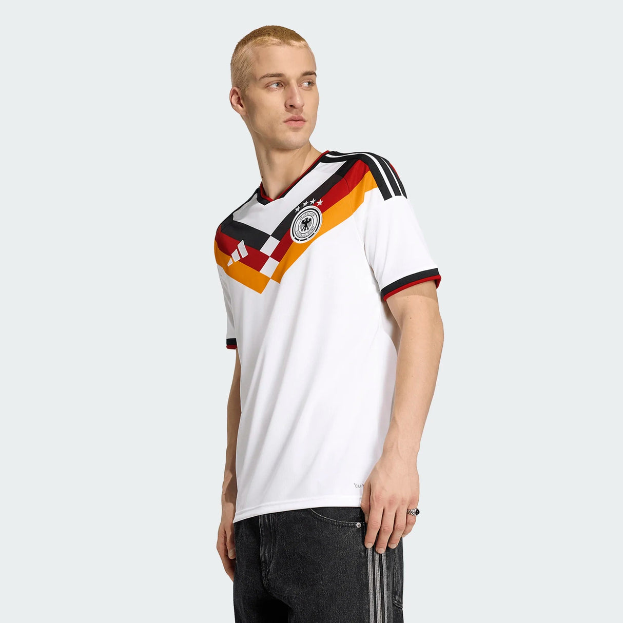 adidas Germany Home Men's Soccer Jersey 2026 - White - Best Buy Soccer